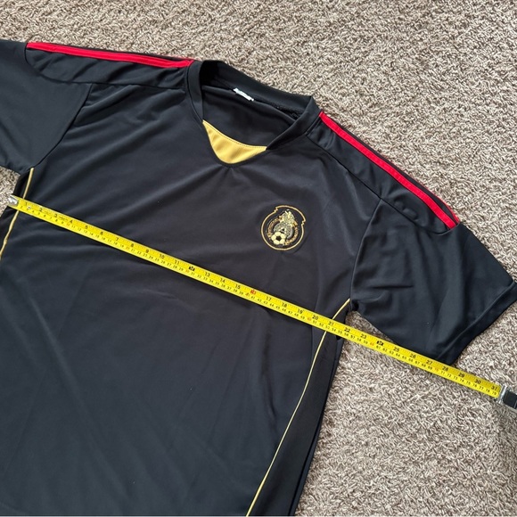 Mexico National Soccer Jersey Black Men Size Medium/large - Picture 3 of 5